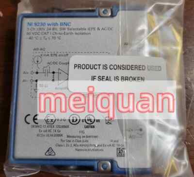 Module D'entrée National Instruments NI 9230 BNC - Réf. 784396-01, Neuf En Boîte, Acquisition De Données
