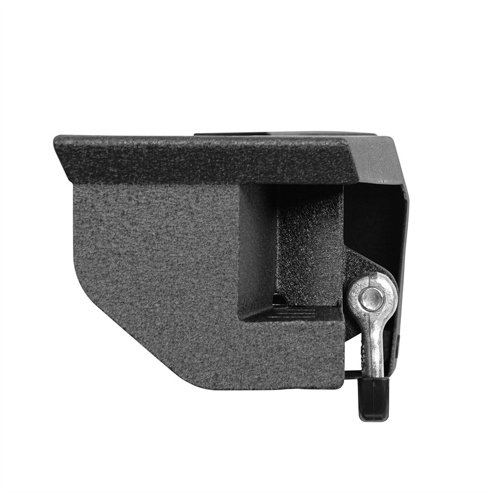 Hooke Road Rear Steel Bumper w/D-Rings & LED Lights For Jeep Gladiator JT 20-25