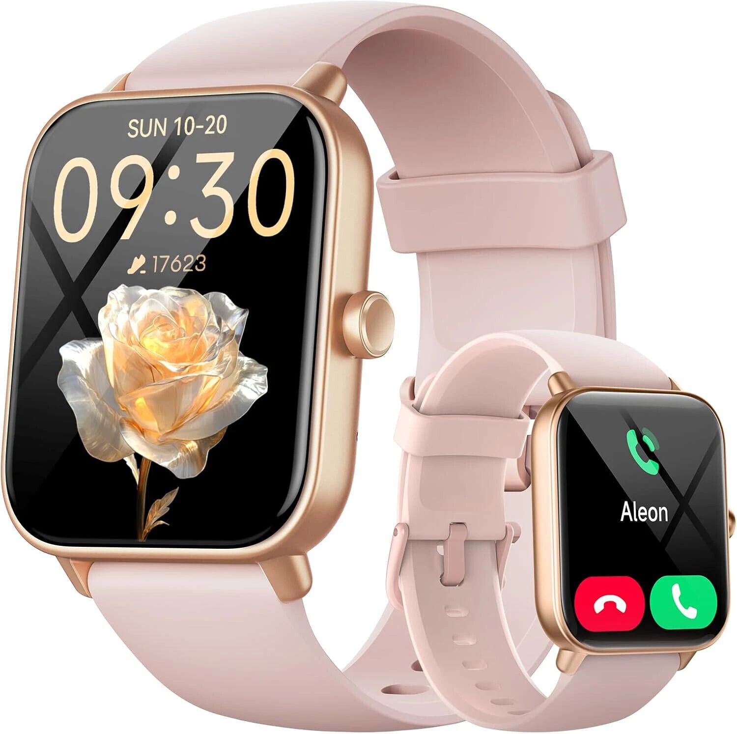 Smart Watch Ladies Women with Phone Function Wristwatch for iPhone Samsung Huawei
