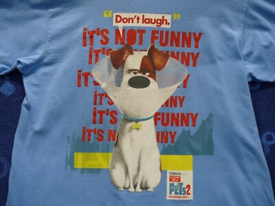 Secret Life Of Pets 2 Don't Laugh It's Not Funny Promo Medium T-Shirt