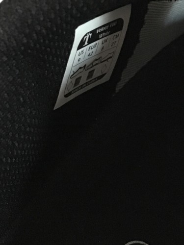 Tommaso Veloce 100 Compatible Indoor Cycling Bike Shoe White Mens EU Sz 42 US 9 - Picture 6 of 10