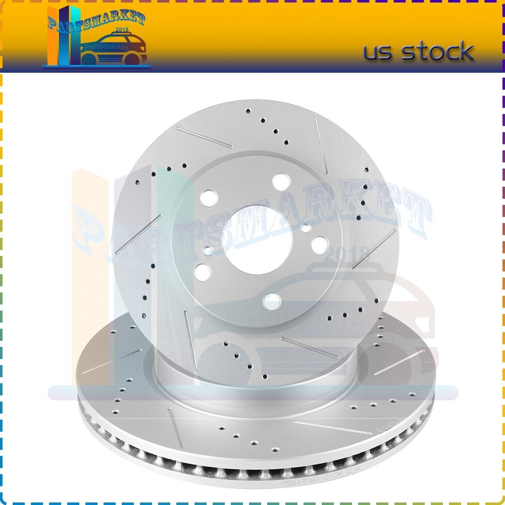 275mm Front Brake Discs Rotors Kit for Toyota RAV4 Pirus V Lexus