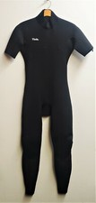 VISSLA Men's 2/2 SEVEN SEAS Back-Zip SS Wetsuit - BLK  Medium Tall  NWT LAST ONE