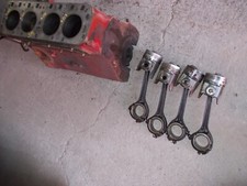 Farmall Sm Super M Ih Tractor Engine Motor C264 Block & More Power Pistons