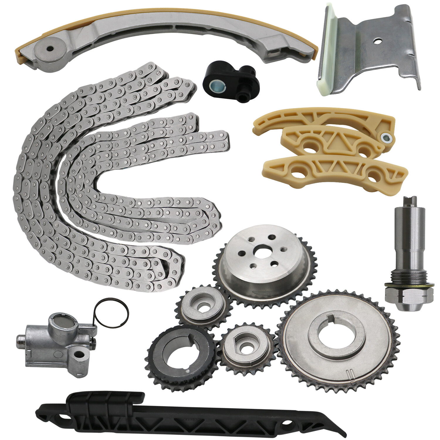 Timing Chain Kit for 1015 Chevrolet Equinox 0813 Malibu L4 2.0L 2.2L