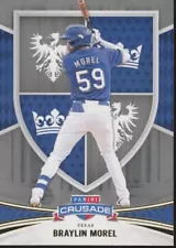 2024 Panini Crusade #127 Braylin Morel Silver
