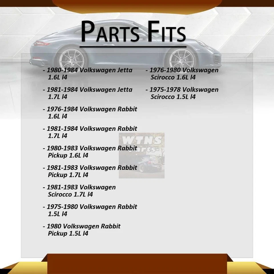 Передние шарниры в сборе 2x для пикапа Volkswagen Rabbit 1980 года 1,5 л - Изображение 2 из 4