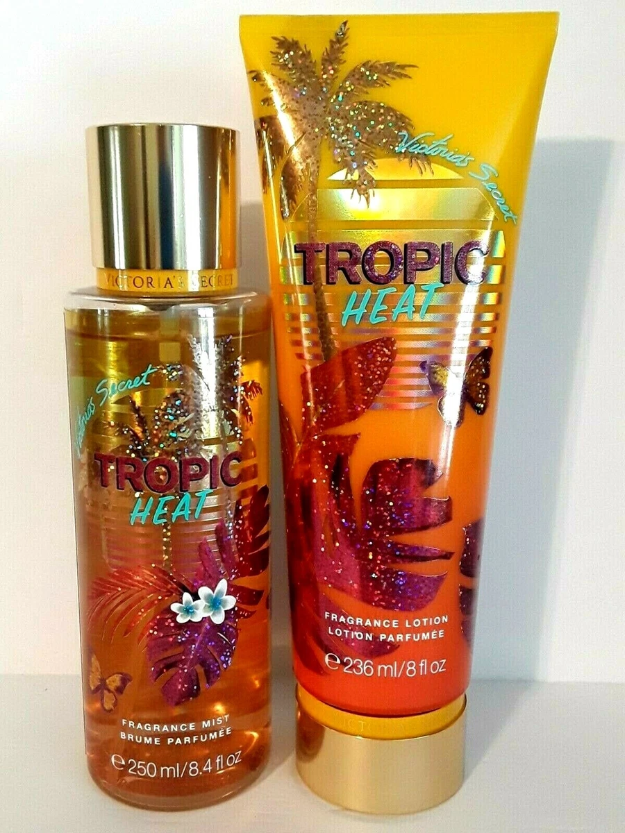 Victoria s Secret Tropic Heat Fragrance Lotion Fragrance Mist 8.4oz 8oz RARE