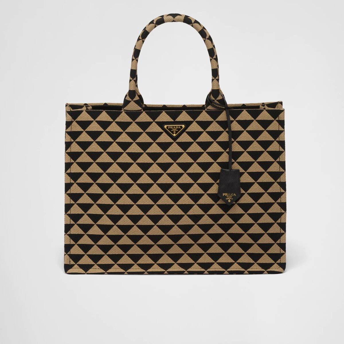 BRAND NEW - Prada Symbole Jacquard Tote Bag New With Tags BRAND NEW - Prada Symbole Jacquard Tote Bag New With Tags