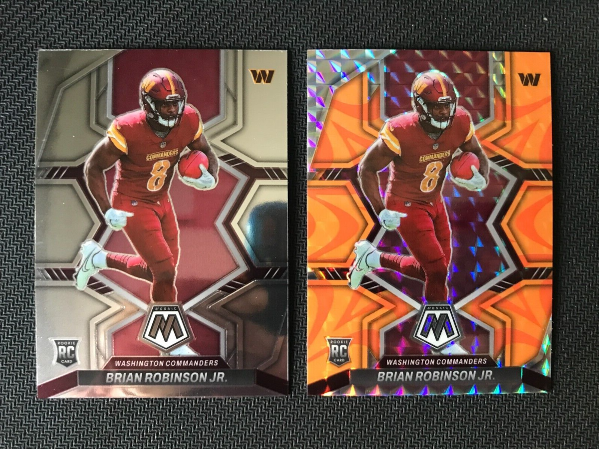 BRIAN ROBINSON #322 2022 PANINI MOSAIC - REACTIVE ORANGE PRIZM