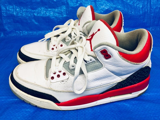 jordan retro 3 mens white