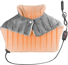 Zone Tech Electric Heating Blanket - 12V Heated Pad for Neck, Shoulder and Back