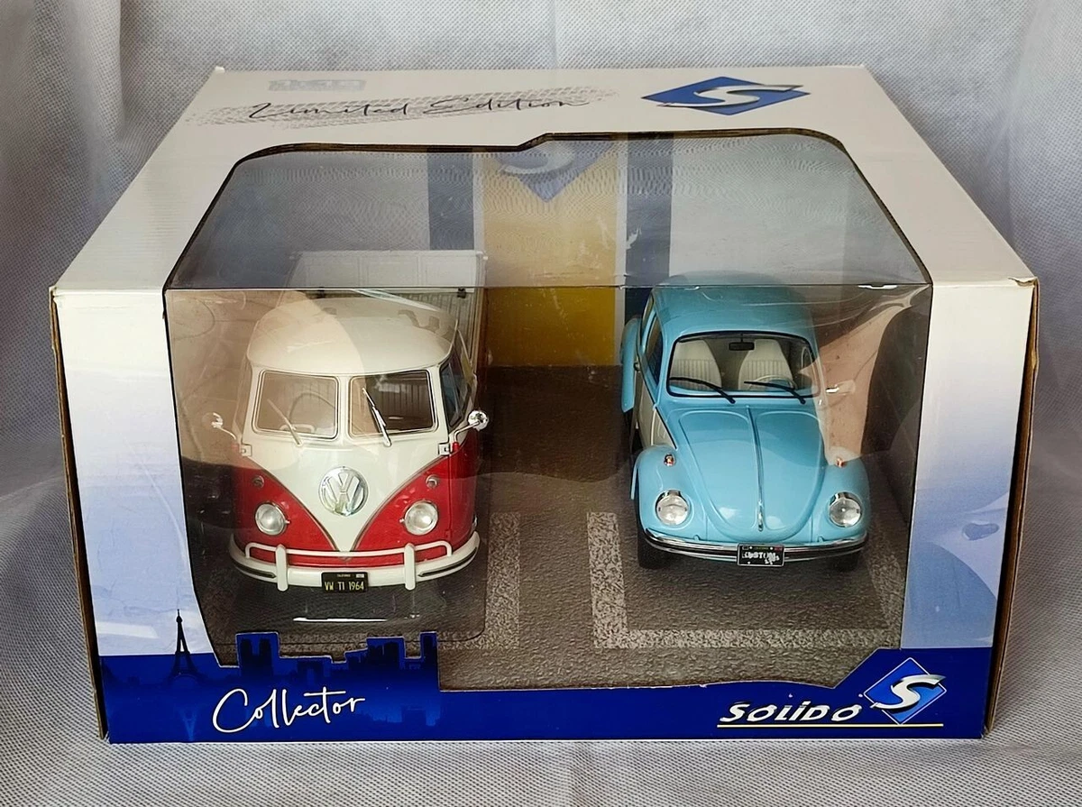 SOLIDO VW VOLKSWAGEN COCCINELLE RALLYE MONTECARLO 1958 1/18 EN BOITE H1
