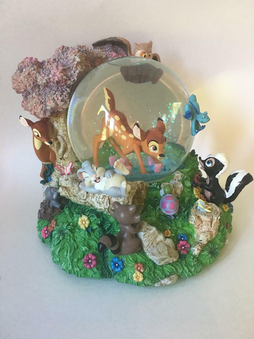 Disney★bambi★スノードーム Amazon.com: Disney Bambi and Thumper Pretty Flower Mini Light-Up