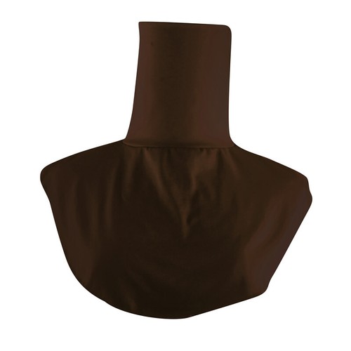 Modal Solid Color Women False Collar Tie Neck Chest Back Cover Shirt Blouse Tops - Picture 38 of 60