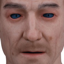 Realistic Eugene Silicone Masks Headwear Man Male Masks for Halloween Cosplay