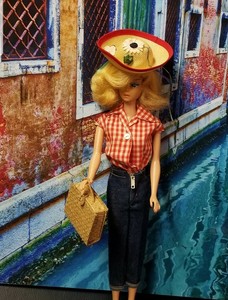 vintage barbie picnic set