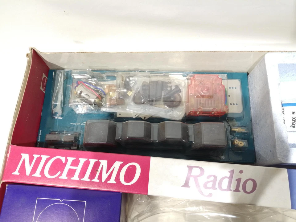 NICHIMO 1/12 Scale Corvette Racing RC Model Car Kit White with Box Unassembled - Image 4 of 4