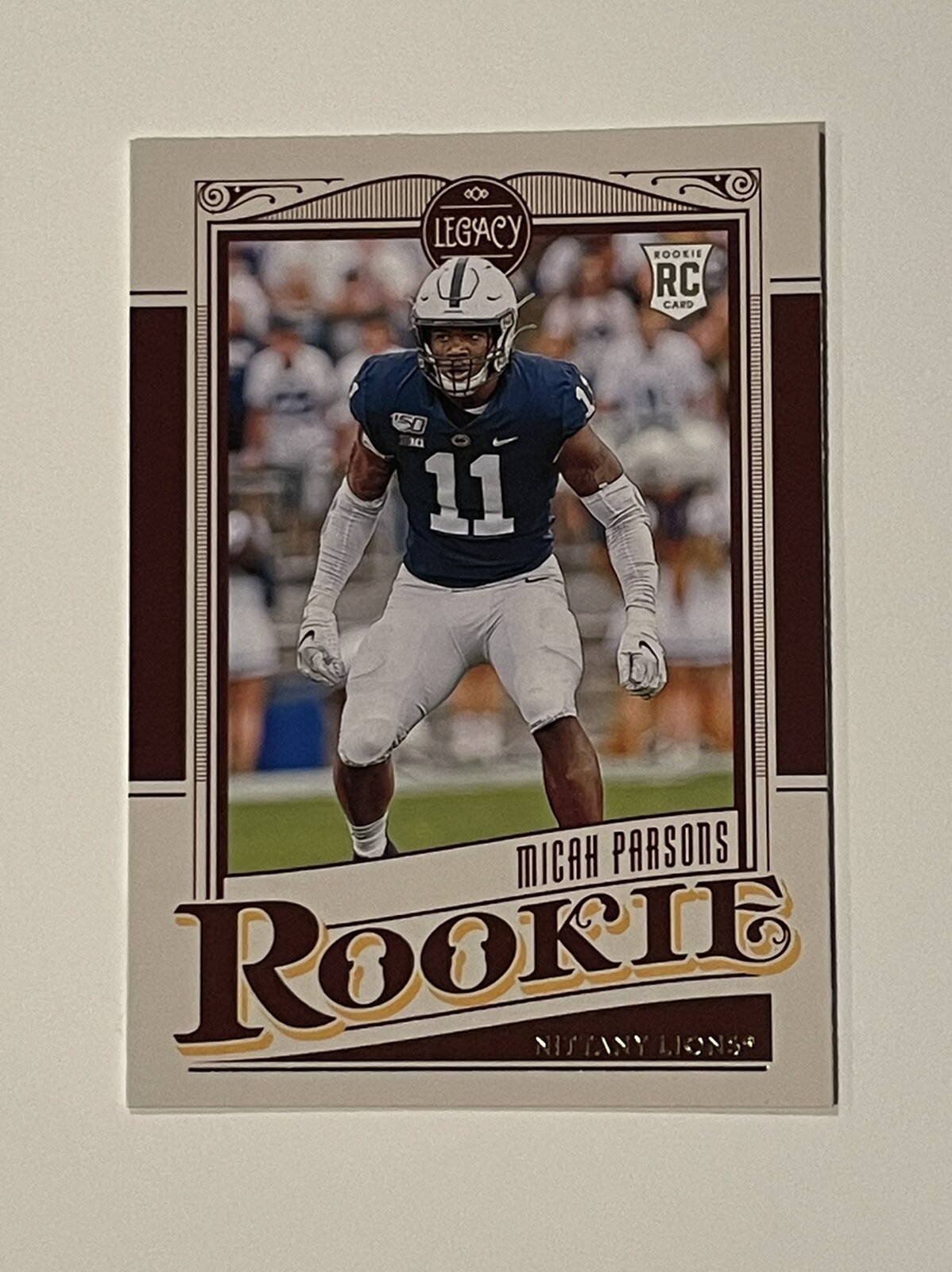 2021 Legacy Football- Micah Parsons *ROOKIE CARD* Penn State Nittany Lions  #179 | eBay