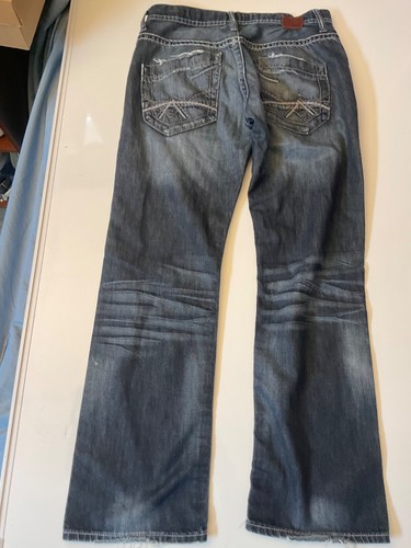 Men’s size 33R BUCKLE BKE Carter denim blue JEANS vintage pants - Picture 3 of 3