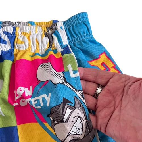 Flow Society Lacrosse Shorts Youth M Sharks Lax Gear Cartoon Sharks Athletic - Picture 6 of 12