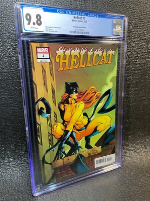 Marvel Comics: HellCat #1, Stegman 1:25 Incentive Variant (2023) CGC 9.8