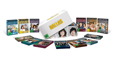 Gesamtbox DALLAS - DIE EWINGS Staffel 1-14 komplette TV-Serie 89 DVD Collection