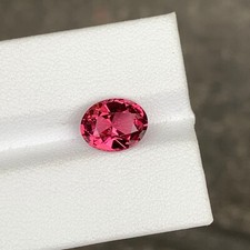 3.15 Cts Natural Eye Clean Pink Garnet 10mm Oval Cut Loose Gemstone Tanzania