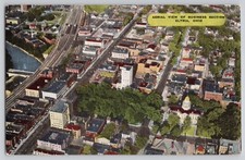 Aerial View of Business Section Elyria Ohio L...