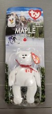 Maple The Bear -1999 McDonald's Ty Beanie Baby With Rare Errors 1993/OAKBROOK