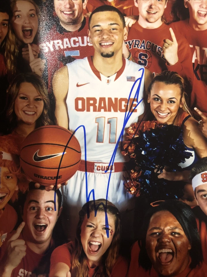 ФОТОГРАФИЯ СИРАКУЗСКОГО АПЕЛЬСИНА ТАЙЛЕРА ЭННИСА С АВТОГРАФОМ 11x14 TRISTAR СЕРТИФИКАТ ПОДЛИННОСТИ SI - Изображение 3 из 4