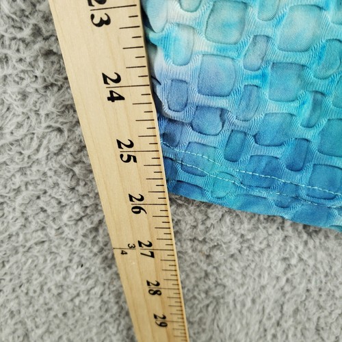 Girls Waffle Texture Size S 7- 8 Blue Tie Dye 2 Piece Set Hoodie Top & Pants PJ - Picture 19 of 24