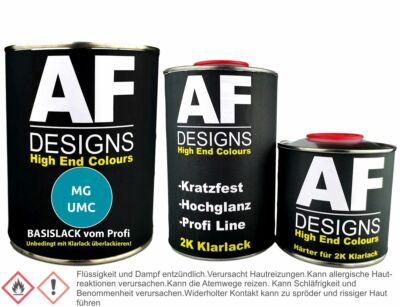 MG UMC Turquoise 1,25L Basislack Klarlack Härter Autolack spritzfertig