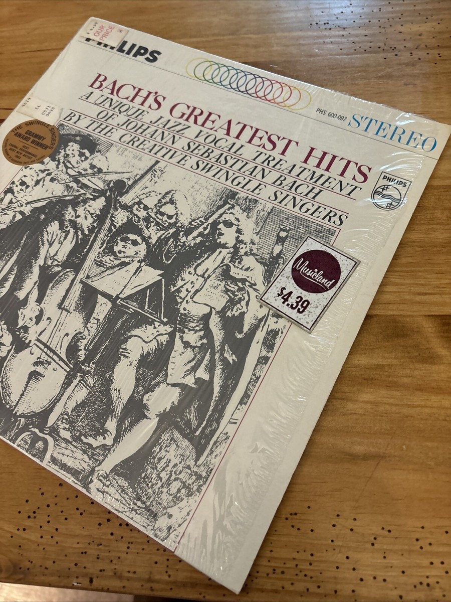 SWINGLE SINGERS BACH'S GREATEST HITS 1963 PHILLIPS RECORDS