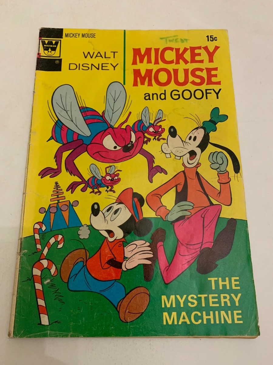 WALT DISNEY’S GOOFYcoloring bookアメリカの古書 Walt Disney's Story Of Dippy The Goof (Goofy) w/ Mickey