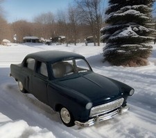 Wolga GAZ M 21 Limousine DDR Nostalgie GRELL Sammler Spielzeug Modellauto 1:64