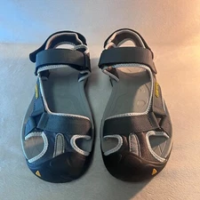 CAMEL CROWN Men's Waterproof Hiking Sandals Closed Toe Shoes Sport Size 12 Gray