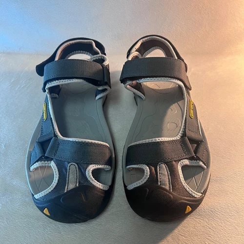 Camel Crown Herren Wasserdicht Wandern Sandalen Geschlossene Zehe Schuhe Sport Größe 12 Grau