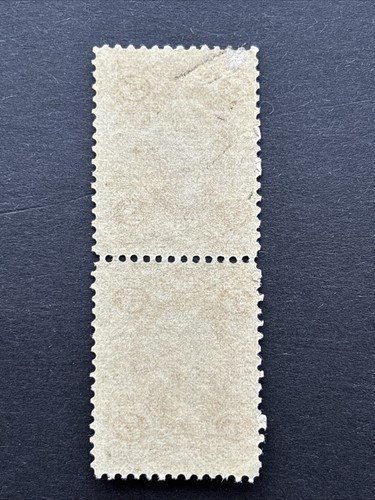 54152 US Stamp revenue BOB 1862 R27 5c MNHOG Rare Shiny Gum Pair Sm D. See Pics - Picture 2 of 3