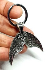 Mermaid Tail Keyring Pewter Siren Sensuality Key Ring Charm Beauty Protection