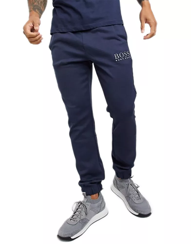 | 3M X-Large Lounge Logo Pants eBay 5962-9 Mens Boss Hadim Blue Hugo Navy XL Sweatpants