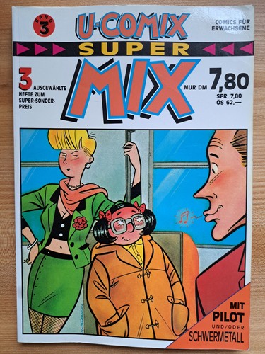 U-COMIX SUPER MIX Band 3 Sex Fantasy Abenteuer Comic 1991