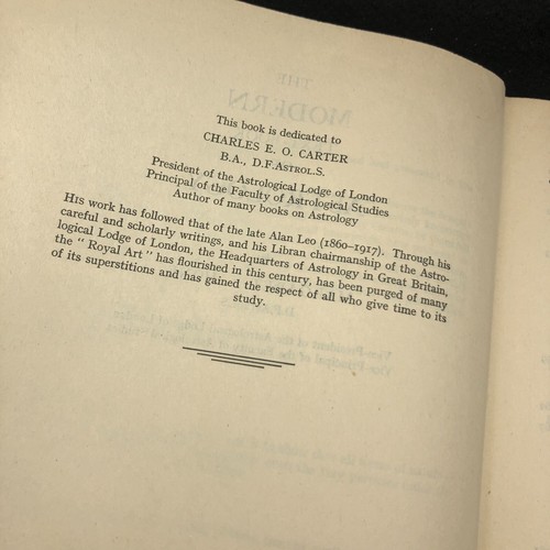 The Modern Book of Astrology ~ Margaret E Hone ~ Mysticism (1st Edition HC 1951) - Imagen 6 de 15