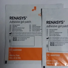 Lot Of 10 Smith & Nephew Renasys Adhesive Gel Patch Ref # 66801082