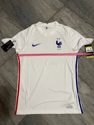 FRANCE 2020 2021 AWAY FOOTBALL SHIRT SOCCER JERSEY NIKE CD0699-100