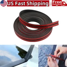 5M Rubber Car Weather Stripping Door Edge Windshield Self Adhesive Sealing Strip