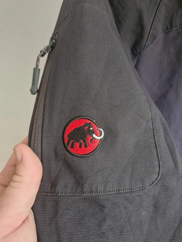 Mammut Fleece Jacket Black Full Zip Size M For Climbing Hiking - Image 4 of 4