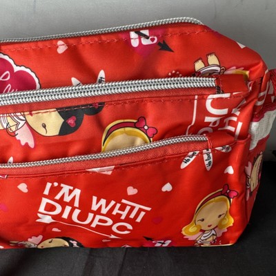 Harajuku Purse Bag Crossbody Messenger Dolls Bag Red