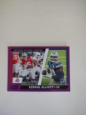 2021 Score - Collegiate Champions Ezekiel Elliott #CC6 Purple