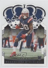 2021 Panini Chronicles Crown Royale Rookie Rhamondre Stevenson #CR-18 1i2d